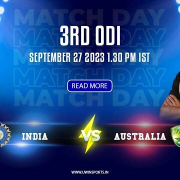 Cricket Showdown: India vs Australia 3rd ODI 2023