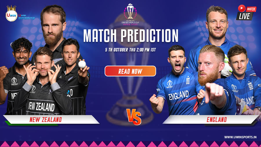 ICC Cricket World Cup 2023: England vs New Zealand